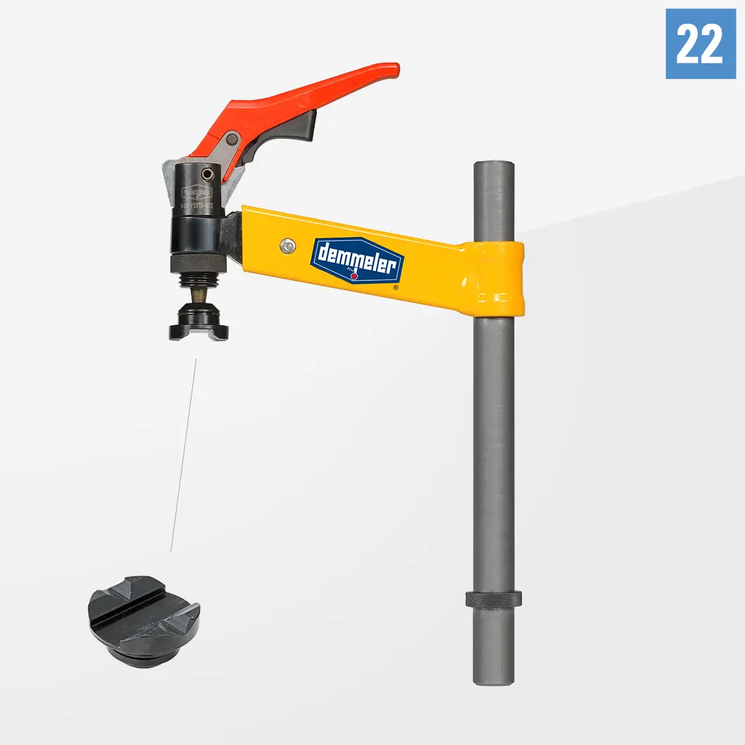 Выравнивающая струбцина с быстрозажимным цилиндром D22-07001-001