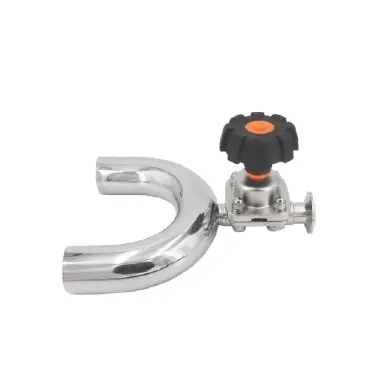 U-образный трехходовой мембранный клапан-B
(уплотнение 50, размер DN50/80 2"-3")