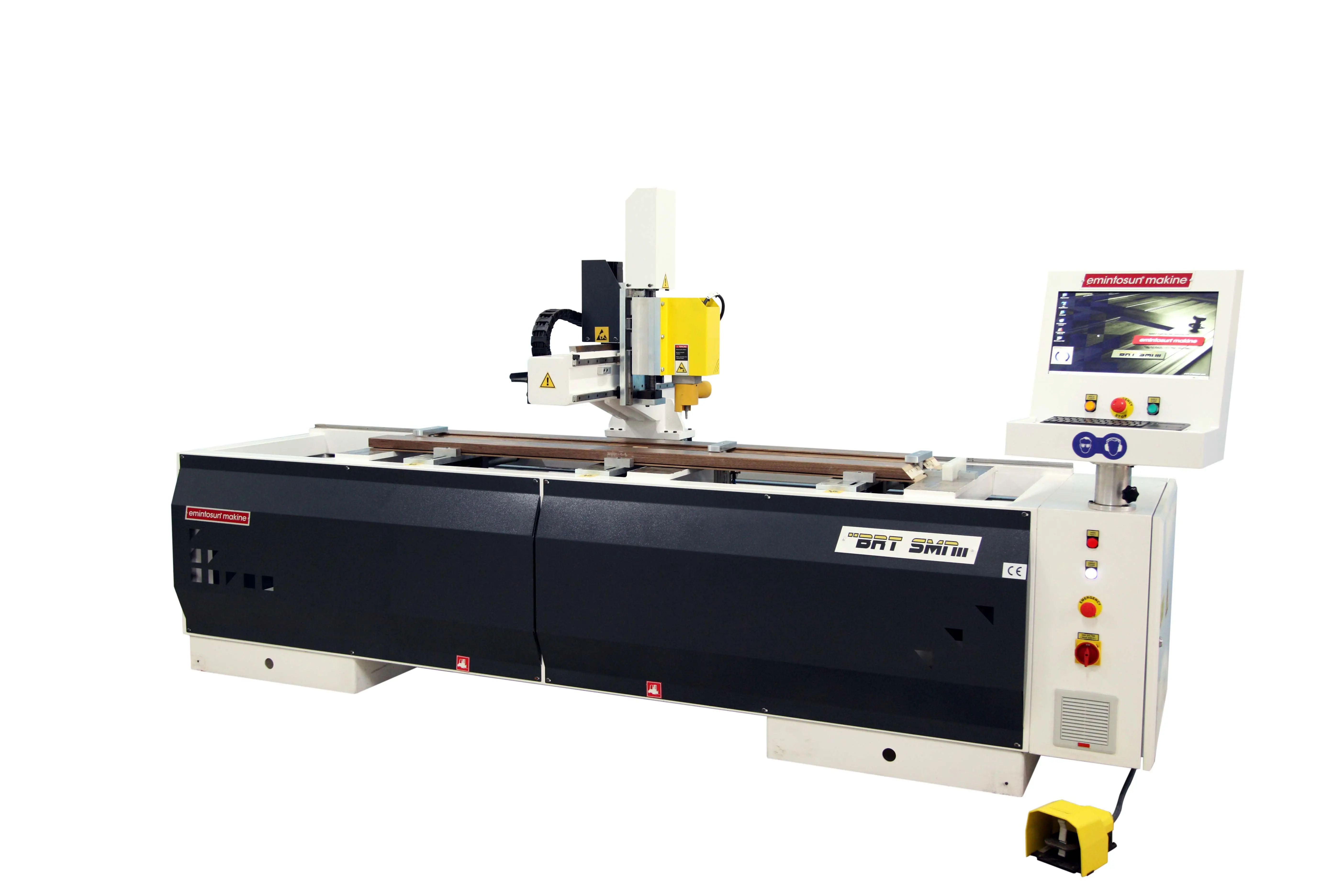 3-х осевой станок с ЧПУ для фрезеровки петель Brt Smm