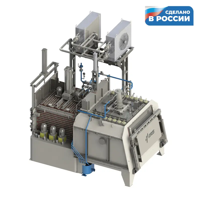 TQF-25 Универсальная атмосферная печь с закалочным баком