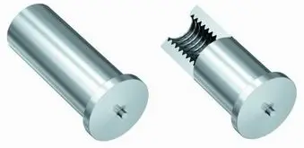 Втулка резьбовая приварная Нержавеющая M5x7 наружный диаметр 7,1 мм Арт. 32-57-007