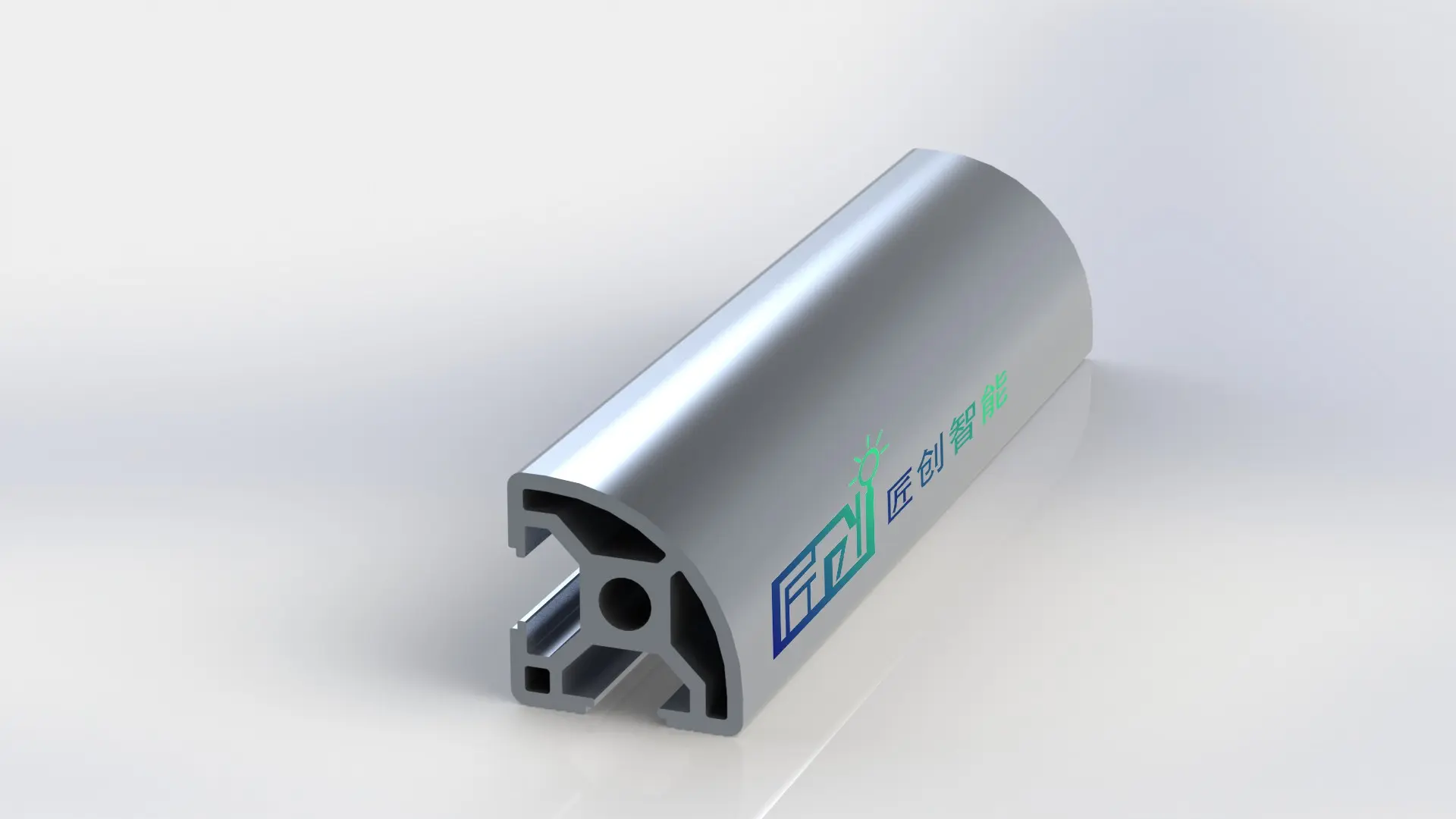 3030-8R Алюминиевый конструкционный профиль анодированный