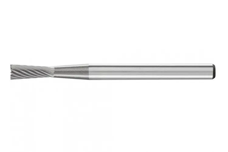 Борфреза твердосплавная коническая в форме обратного конуса c торцевой насечкой IRS-NT0808F