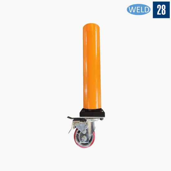 Опора на колесах 89х650