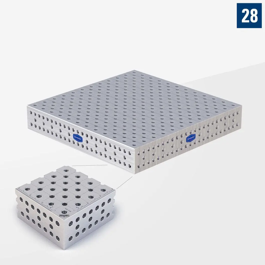 PROFIPlusLINE PL 3D Сварочный стол 28 1200х1200 Стандартное исполнение без опор PL28-01056-000