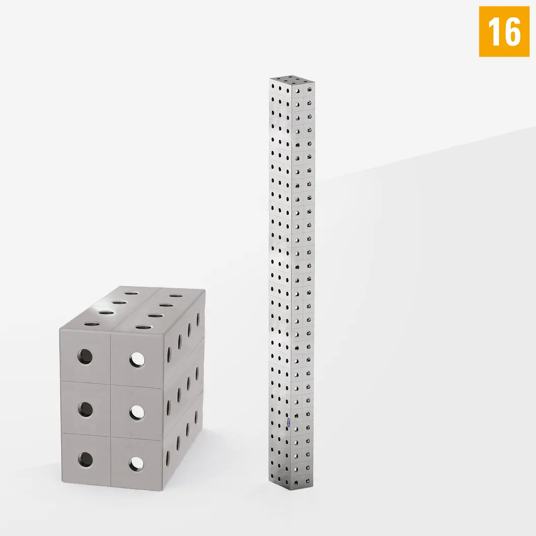 Промежуточный U-образный блок Сталь L1500 100х150 Азотированный Арт. D16-04003-323