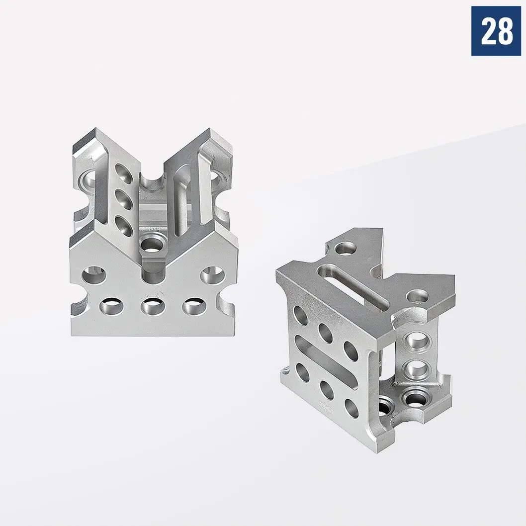 Угловой модуль Алюминий-титан Правый Арт. D28-04005-004