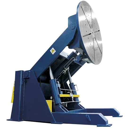 Двухосевой сварочный позиционер г/п 5т с регулировкой высоты стола