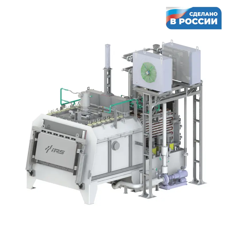 TQF-5 Универсальная атмосферная печь с закалочным баком