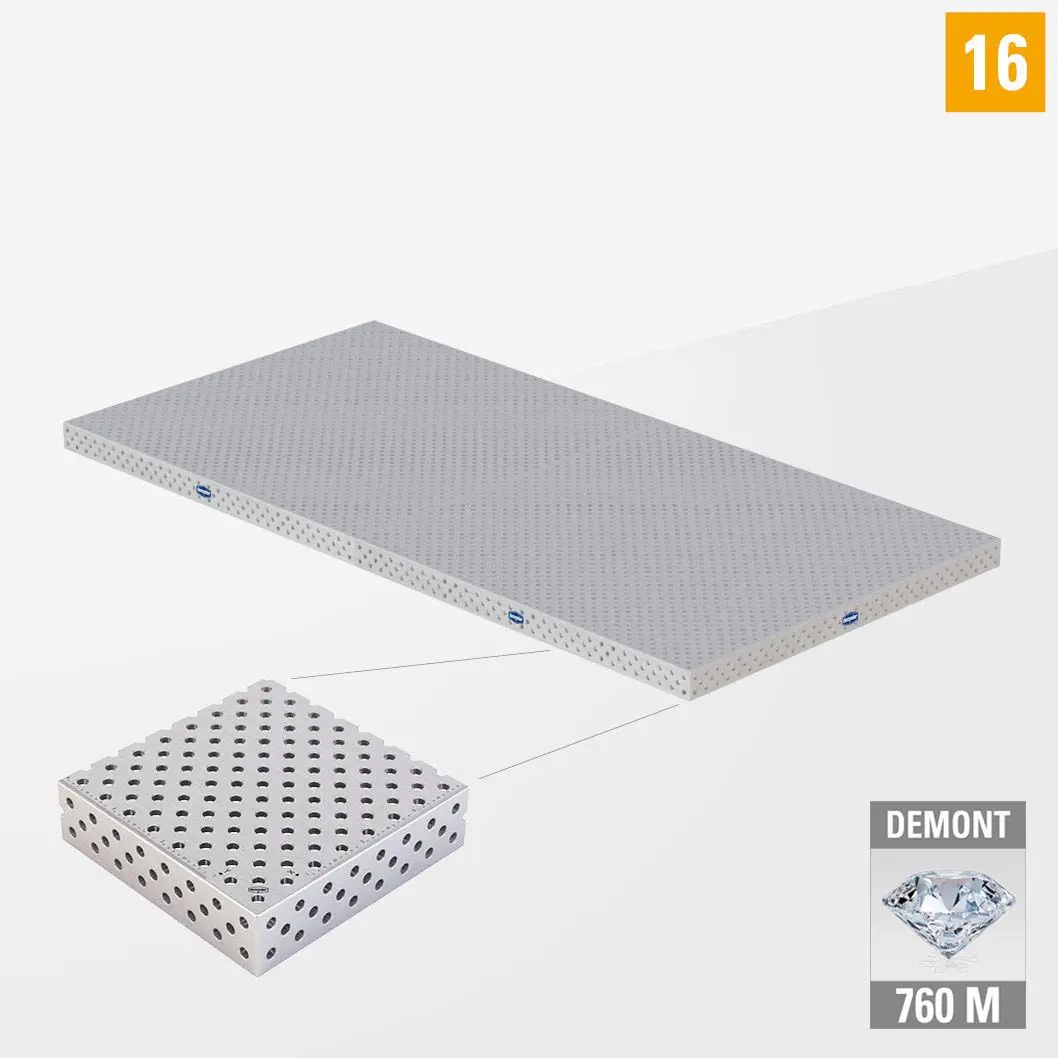 PROFIPlusLINE PL 3D Сварочный стол 16 3000*х1500 Азотированный DEMONT 760 M без опор