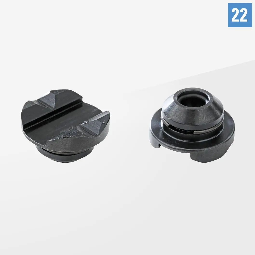 Зажимная опора с V-блоком Арт. D22-07011-001