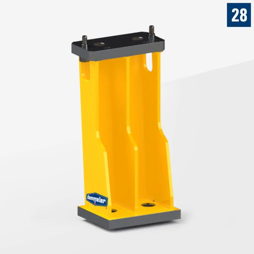 Опорная нога для промежуточных блоков 200х400