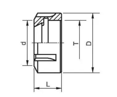 Зажимная гайка ER40UM-LM