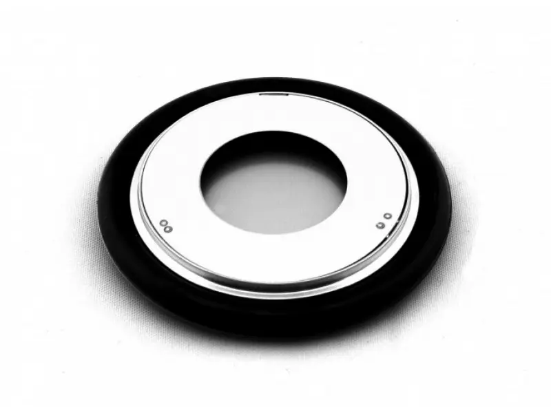 Кольцо центрирующее KF16  с витоновым уплотнением и экраном, нержавеющая сталь