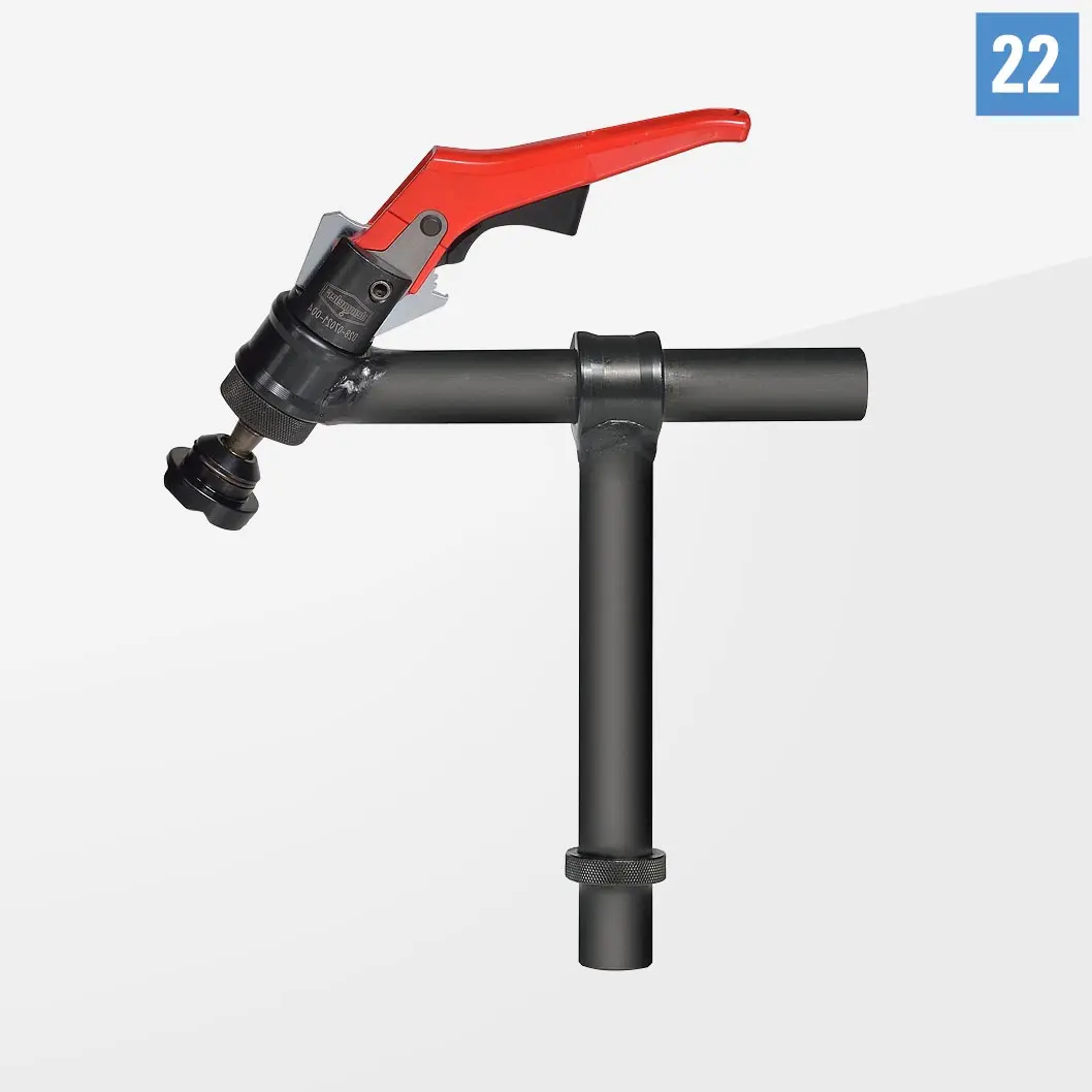 Струбцина 45° с быстрозажимным цилиндром D22-07009-001