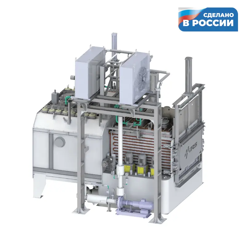 RTQF-8 Универсальная атмосферная печь с закалочным баком