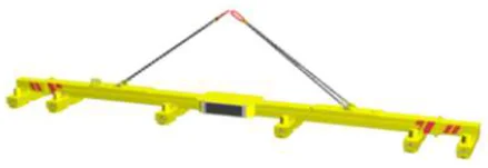 TM 6/250 X Телескопическая магнитная траверса г/п 25000 кг