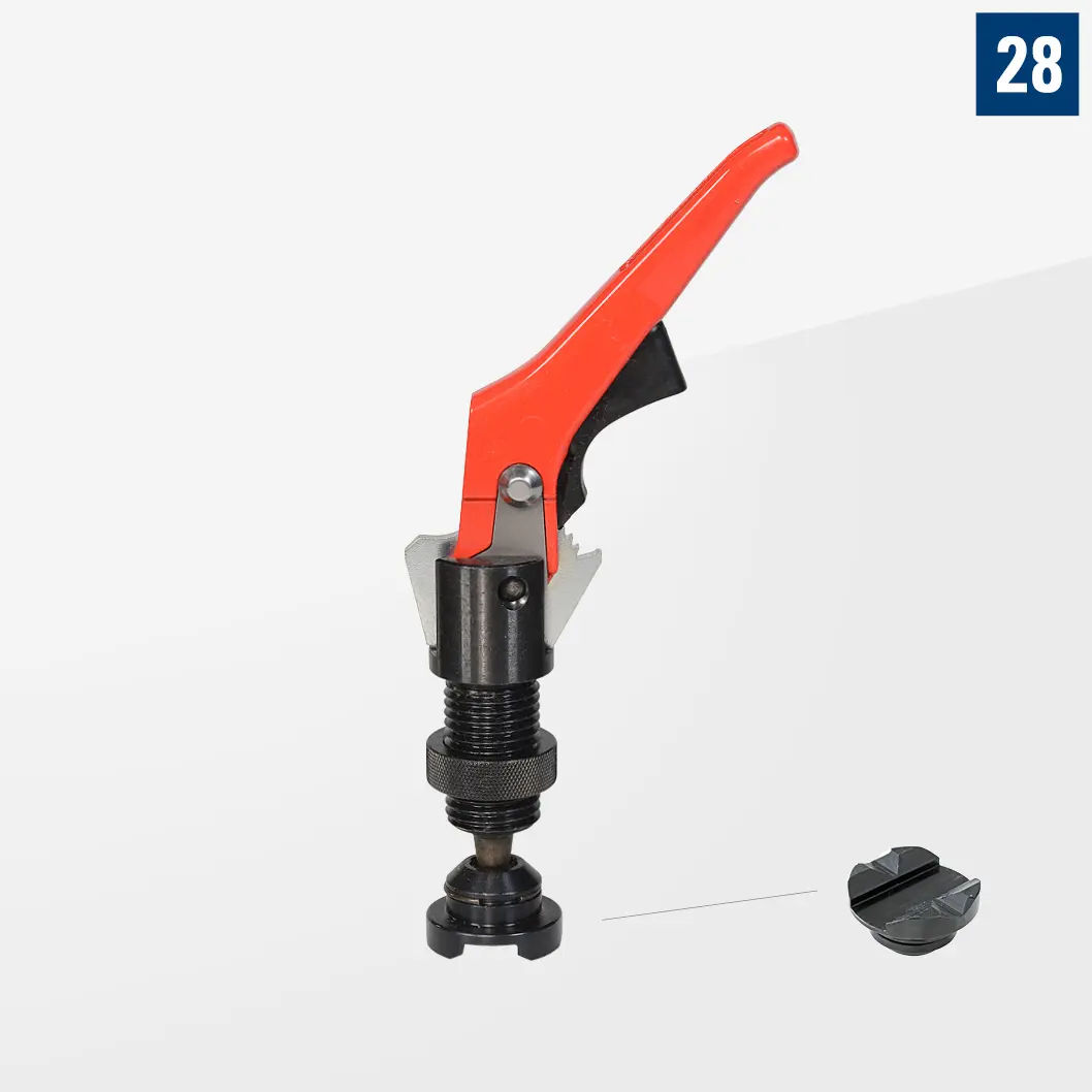 Быстрозажимной цилиндр с зажимным диском D28-07021-004