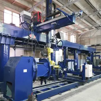 Роботизированный комплекс по изготовлению стальных трубопроводов