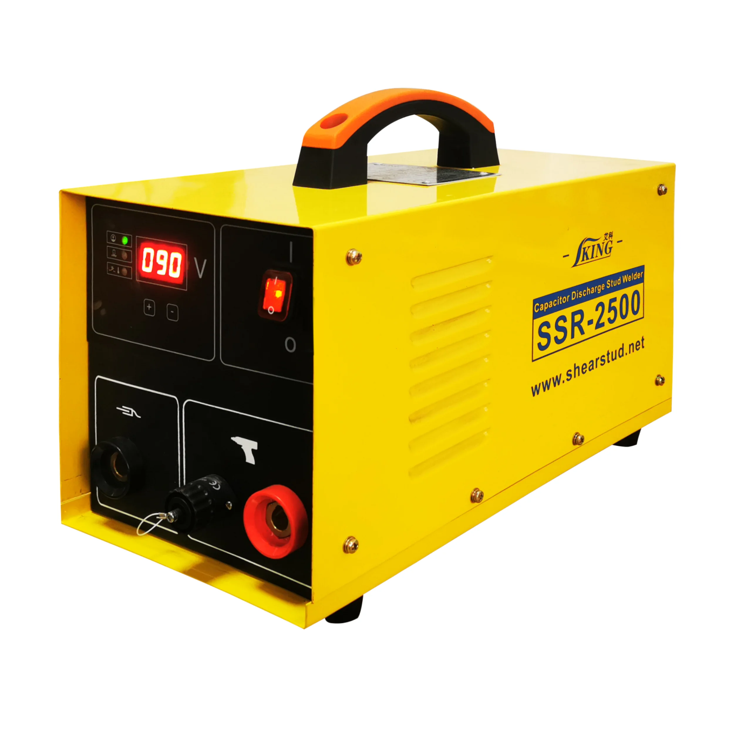 Сварочный аппарат SSR-2500 для приварки крепежа Ø 3 - 8 мм конденсаторным разрядом