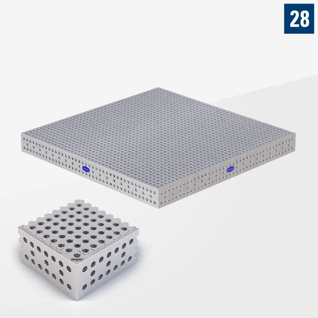 PROFI Premium LINE PP 3D Сварочный стол 2000х2000 Стандартное исполнение Без опор PP28-01006-000