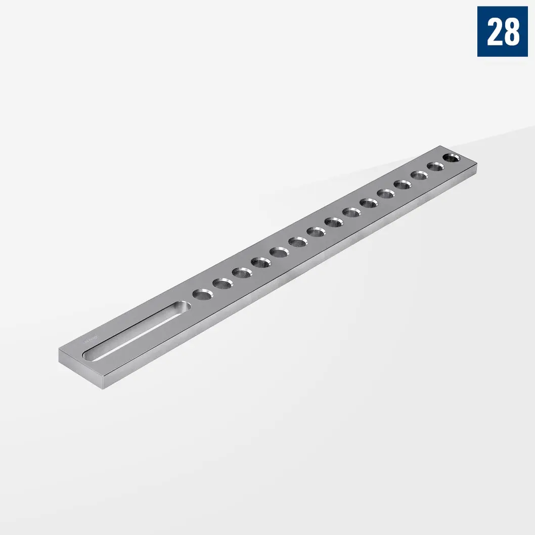 Стопорная планка L1000 Алюминий D28-05003-018