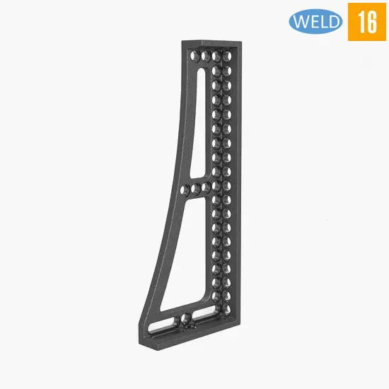 Упорный и крепежный угольник 500x195x50 (Левый)