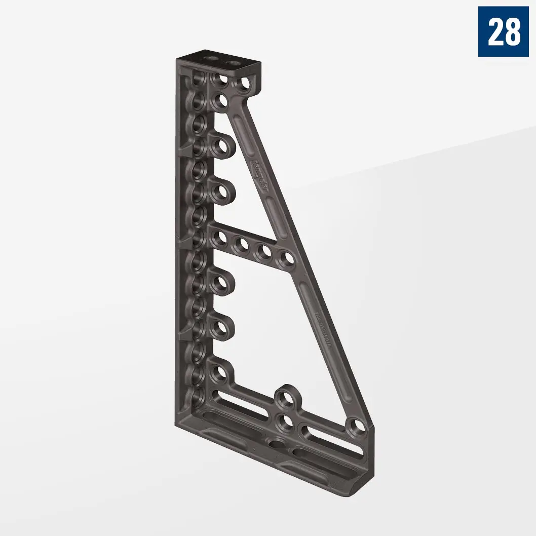 PROFIPlusLINE Упорный угол литье 800 Левый Азотированный Demont 760M PL28-03004-001
