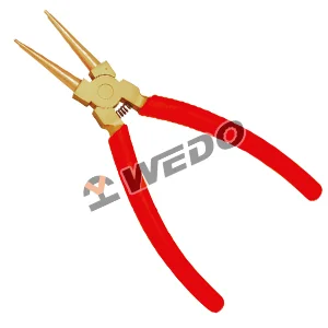 Клещи для съема внутренних стопорных колец искробезопасные DIN 5245 AL256-1002