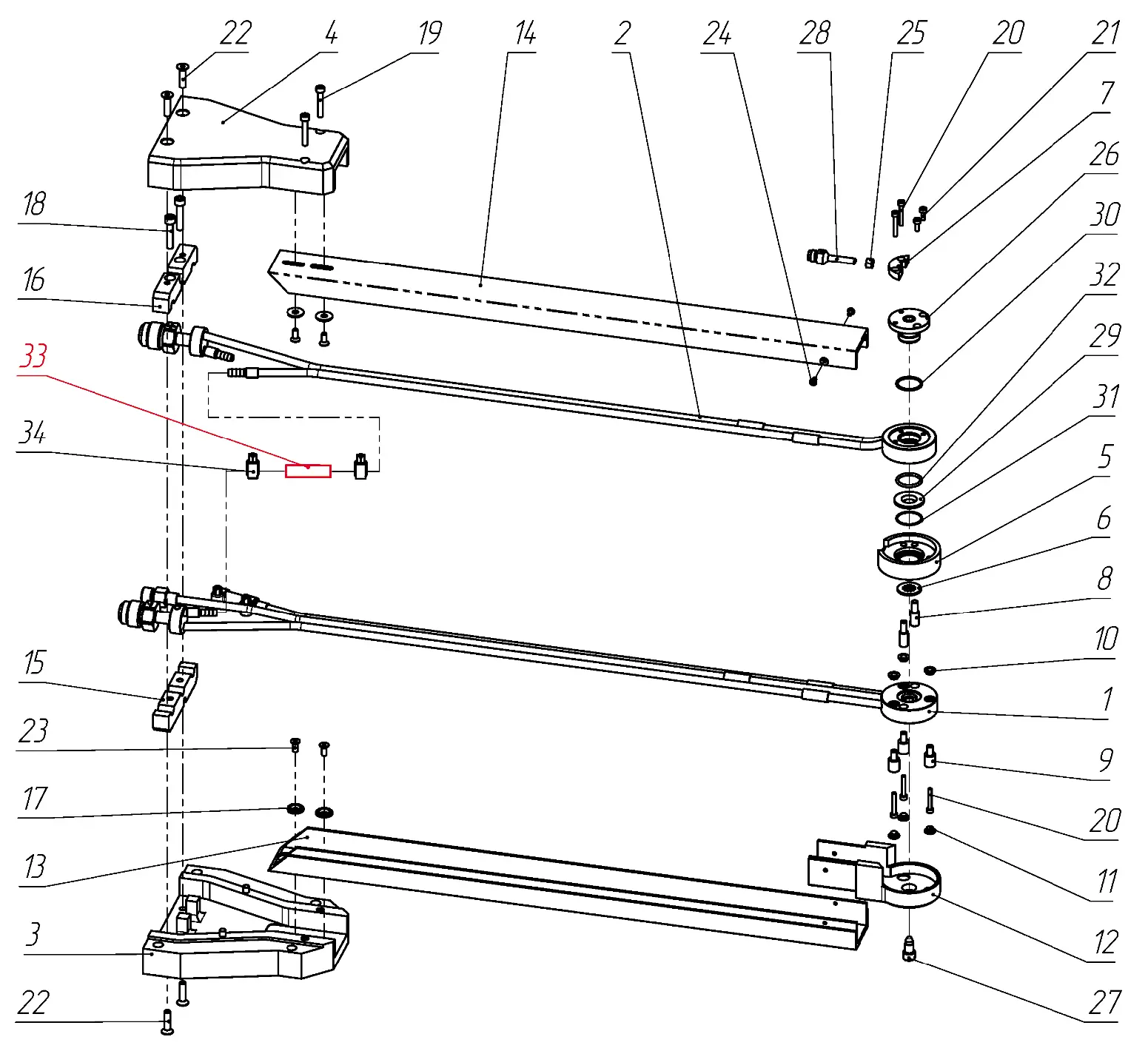 IRS-00106021 Шланг на Взрыв-схеме плазмотрона F1-90
