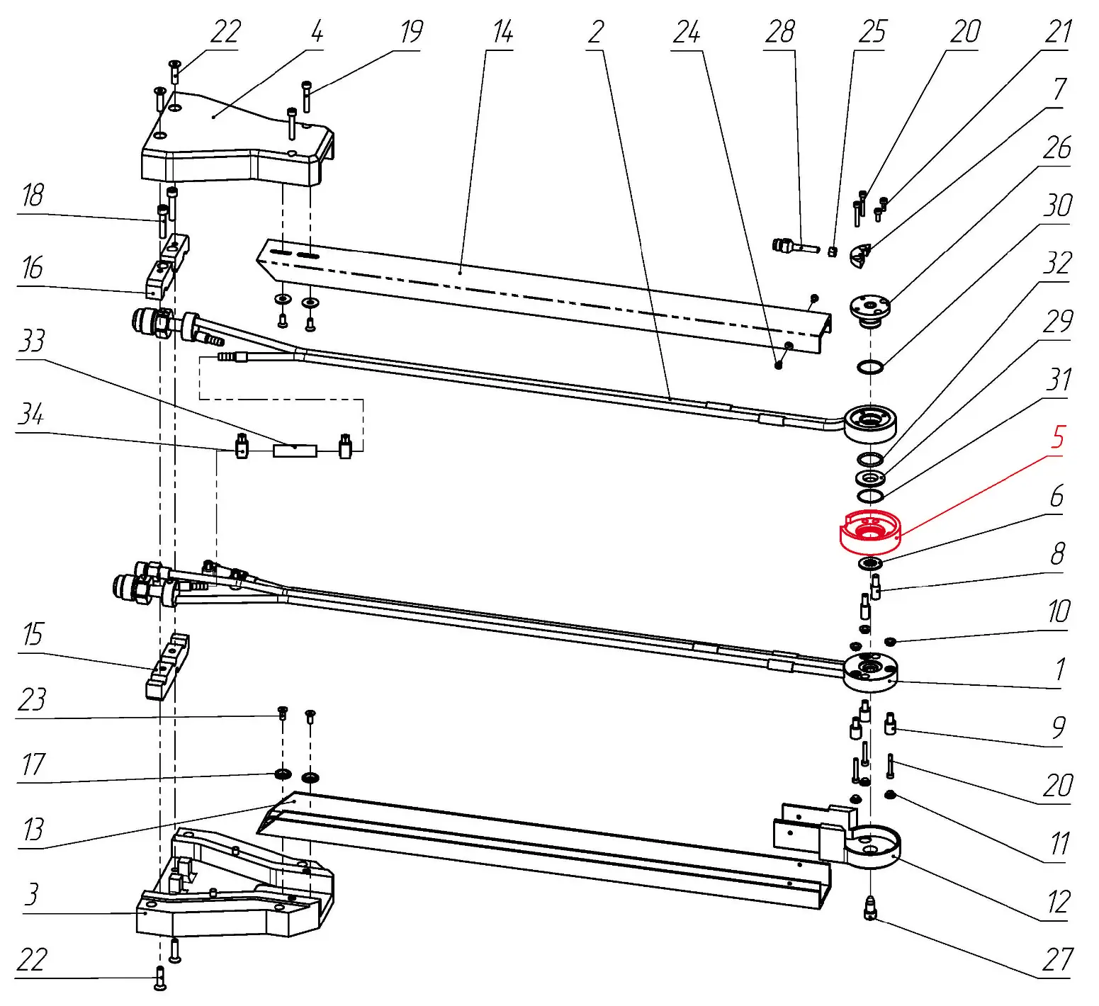 IRS-00106060 F1 Изолятор на Взрыв-схеме плазмотрона F1-90