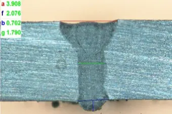 LiteWELD XC PLUS Динамический воблер Пример 3