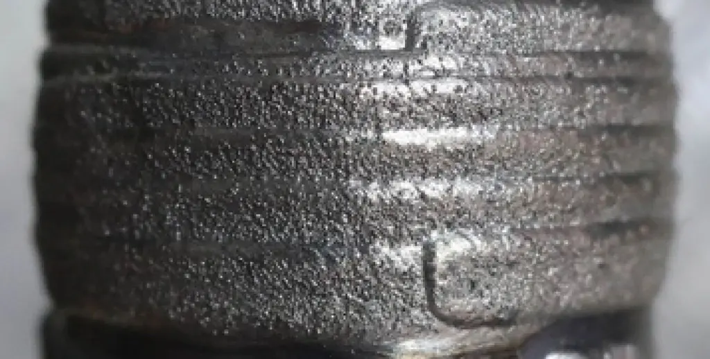 Лазерная наплавка порошковой проволокой вразрезе