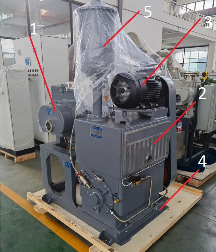 Внешний вид вакуумного насосного агрегата JZJPH600-4С