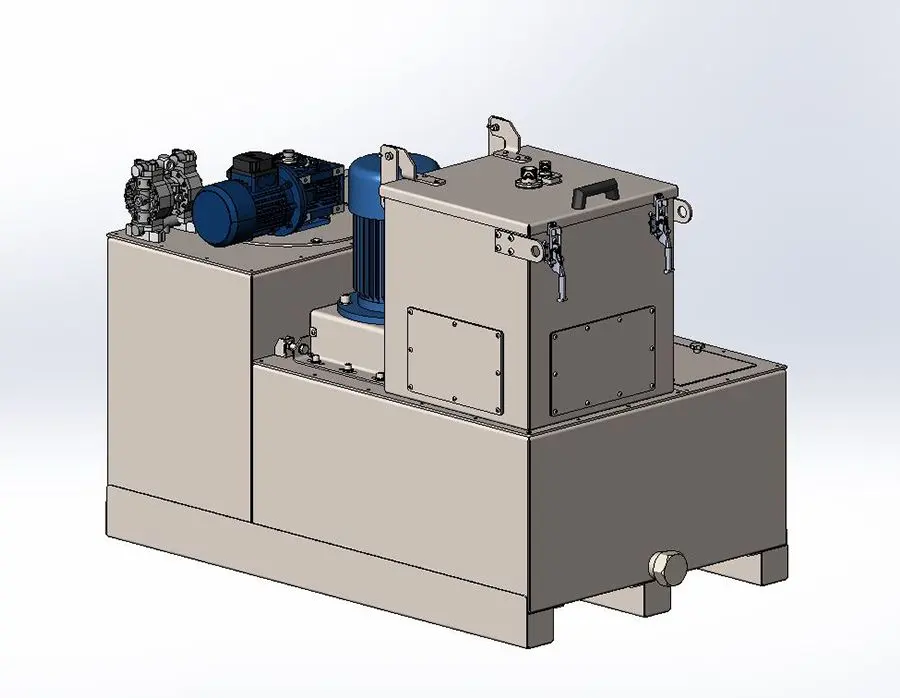 3D-модель очистительной центрифуги IRS-90