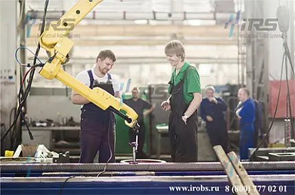Сервис и ремонт промышленных роботов