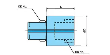 Удлинитель для расточной головки CK55-90