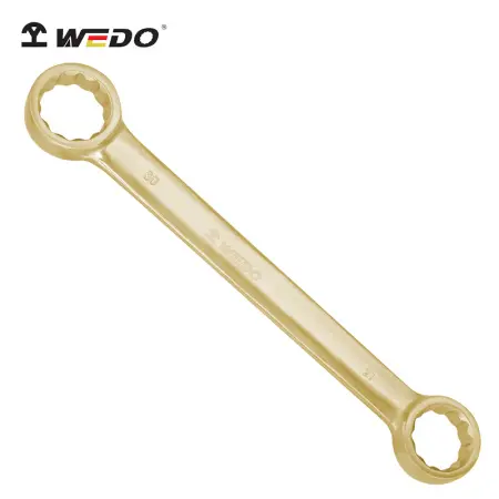 Двухсторонний прямой накидной искробезопасный ключ DIN 837 AL153A-1417