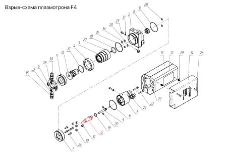 IRS-100044 Электрод WLa