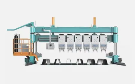 Станок для сборки П-образных рёбер
