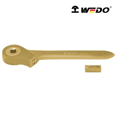 Ключ 12-гранный накидной с трещоткой искробезопасный AL119-1004