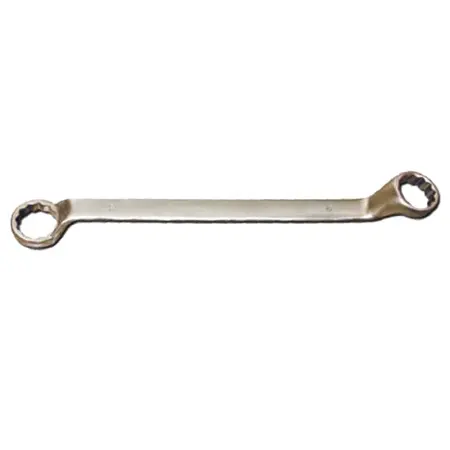 Ключ накидной 2-х сторонний изогнутый титановый TT5108-1214