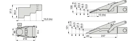 HTW-16H Гидравлический разжимной клин 16 тонн