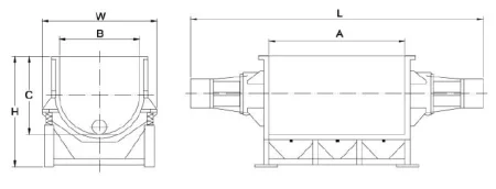 IMS-TB950 Лотковая вибрационная машина для отделки поверхностей