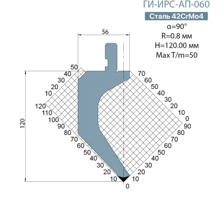 Пуансон Promecam-Amada ГИ-ИРС-AП-060