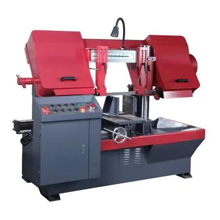 Полуавтоматический двухстоечный ленточнопильный станок по металлу GB4232A-1674