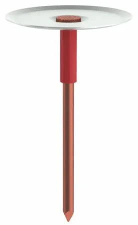 Чашеобразный гвоздь изолированный