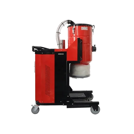 Трехфазный промышленный пылесос для бетонной пыли