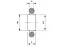 Уплотнение с центрирующим кольцом ISO80 (нитрил, алюминий)