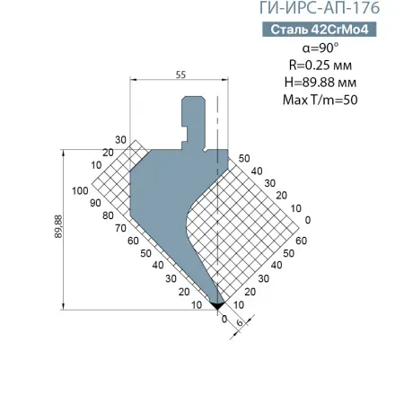Пуансон Promecam-Amada ГИ-ИРС-AП-176